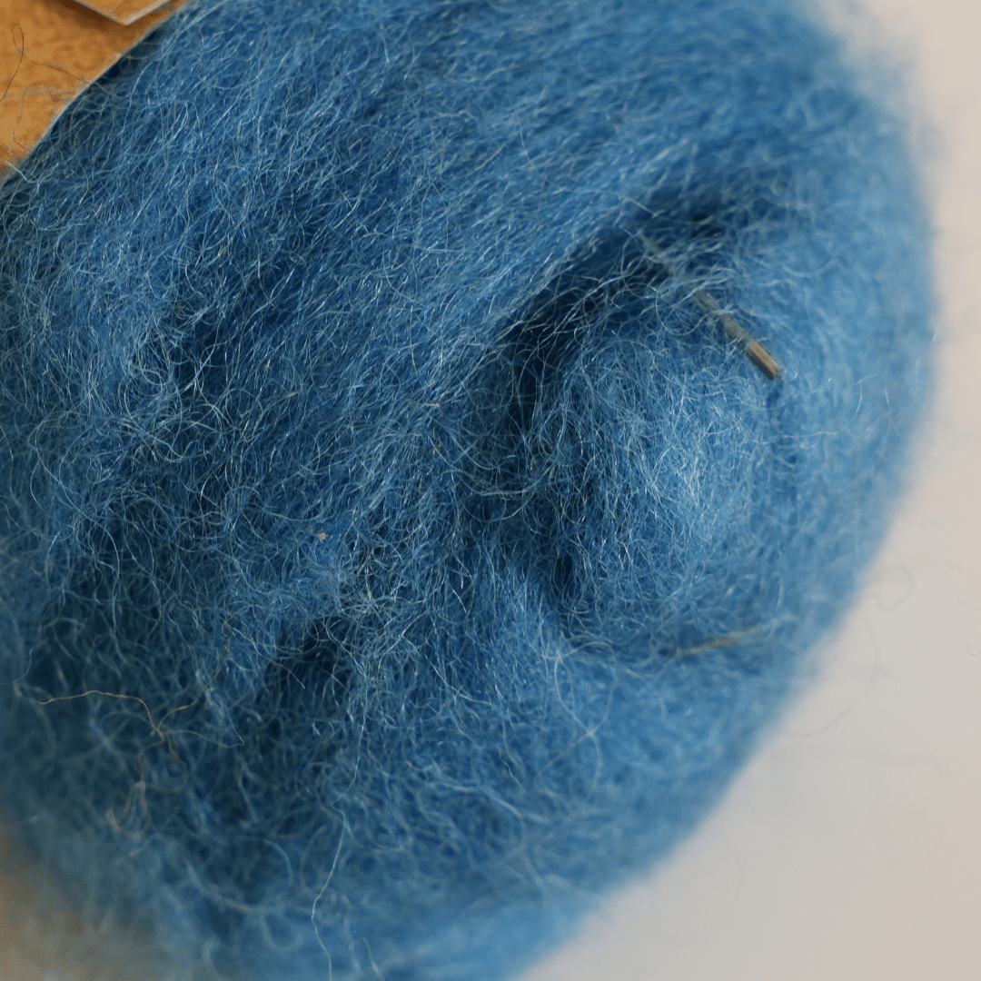 Woolbuddy Tapis De Feutrage à L'Aiguille 100% Laine - Surface De Travail Teal 5,5 X 5,5 X 1 Pouces