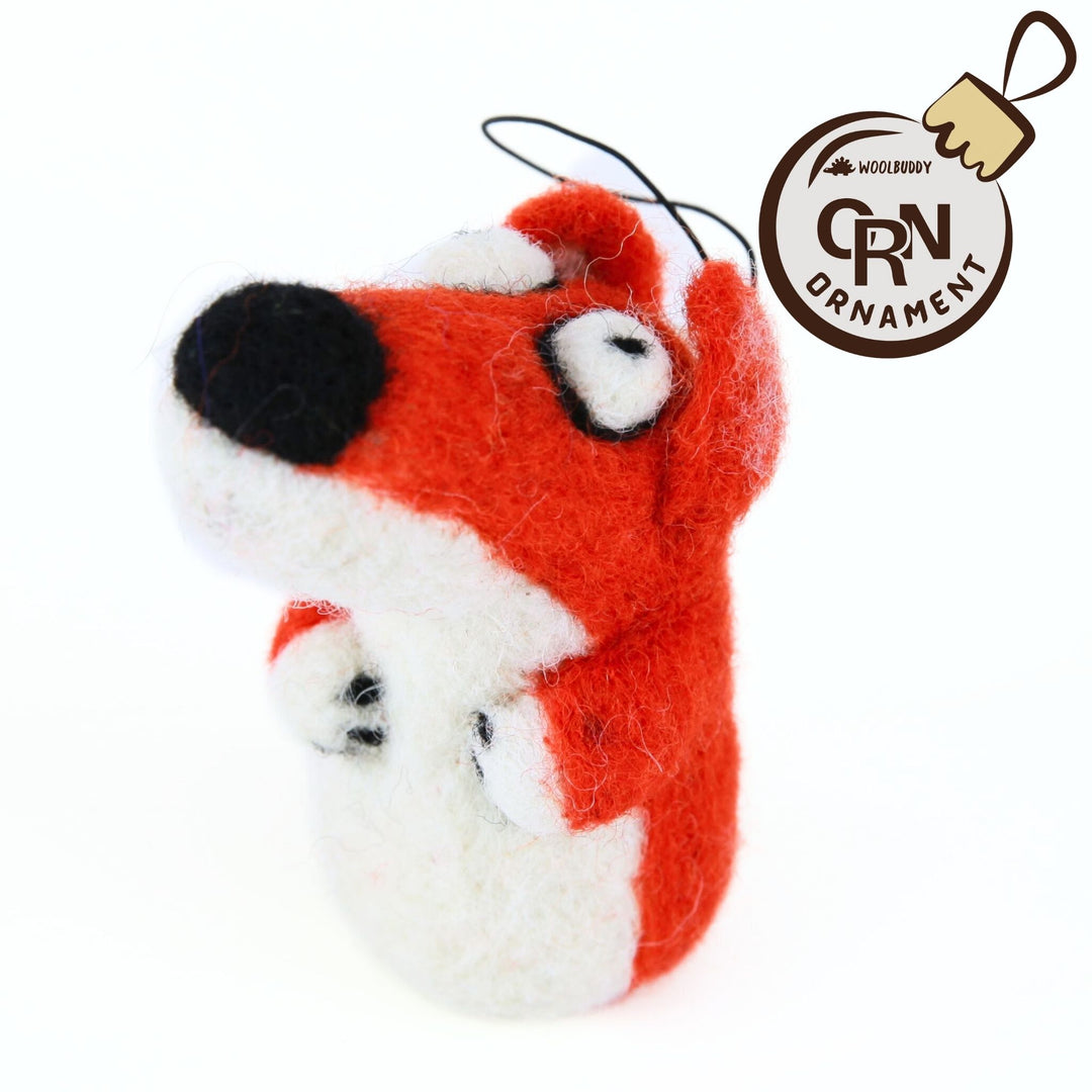 needle felted fox