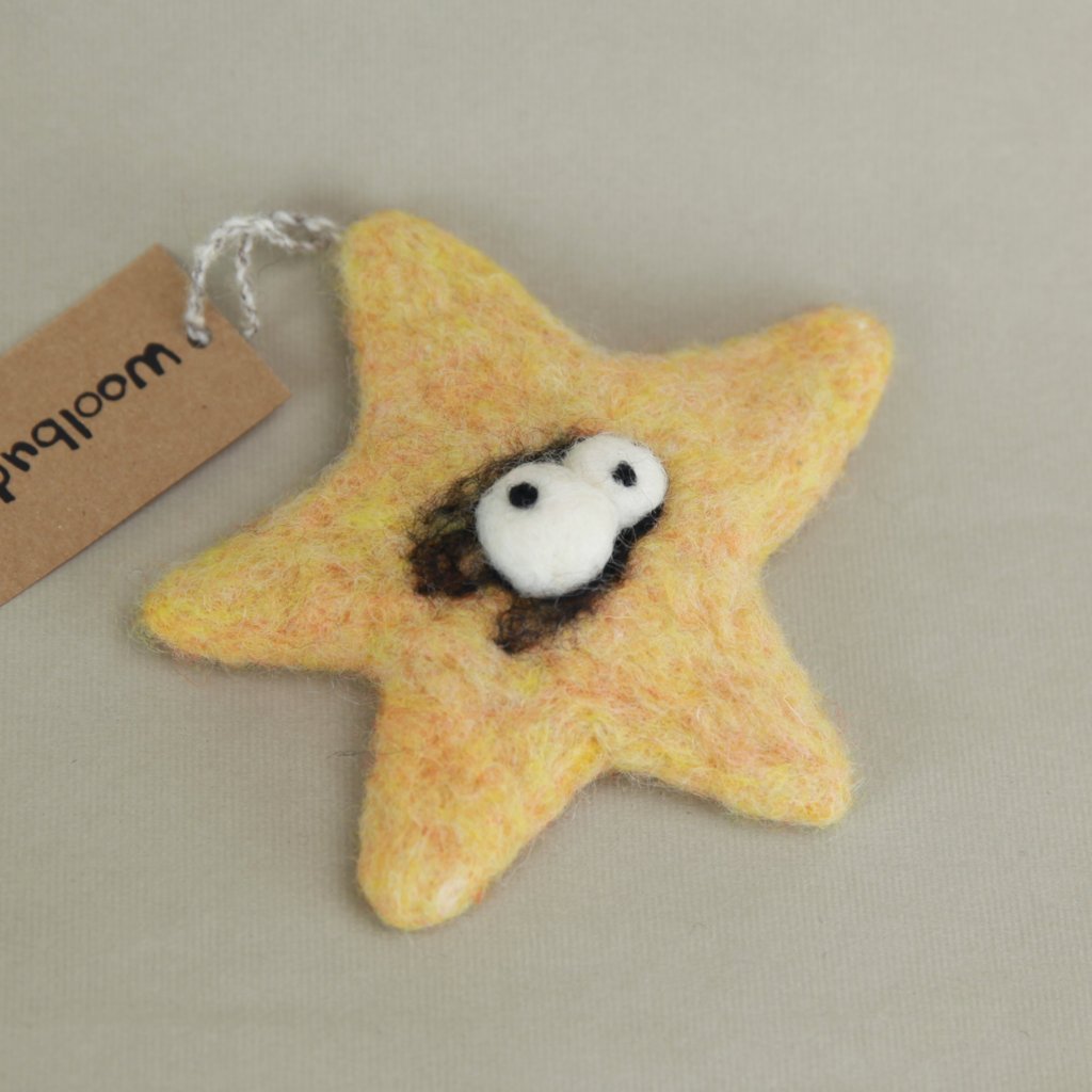 Starfish ornament - Woolbuddy