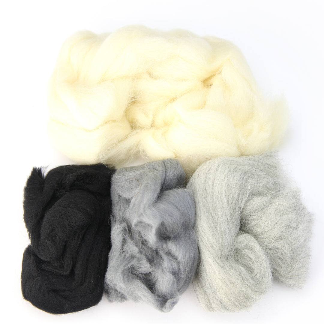 Merino Wool 2 oz - Winter colors