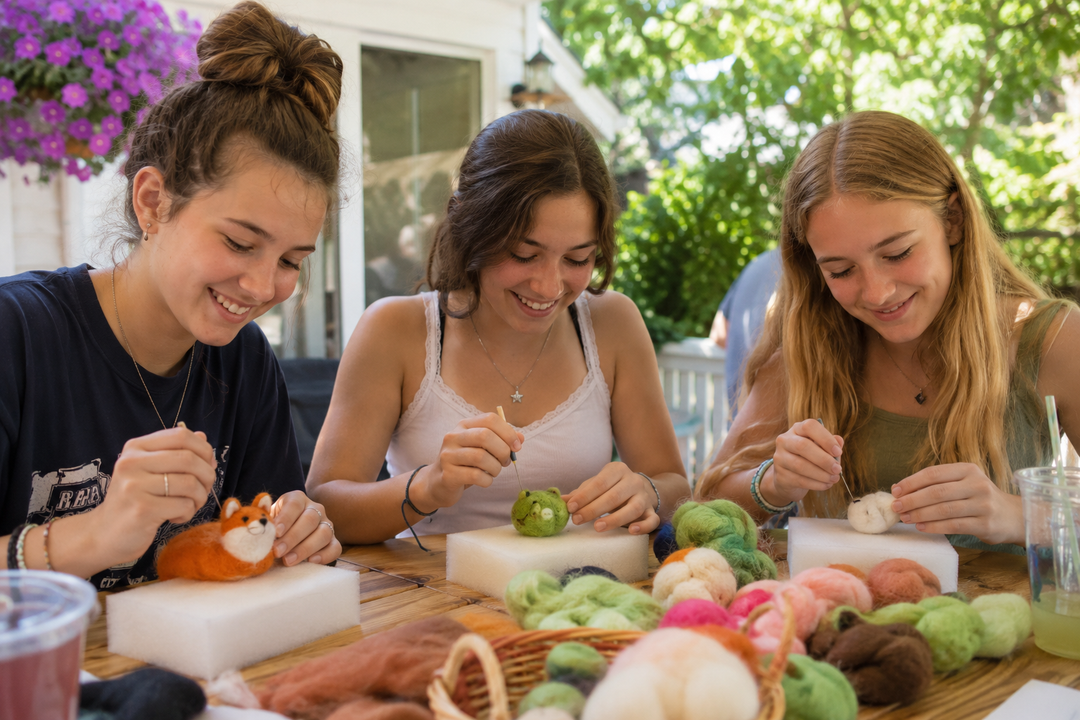 Put Down Your Phone. Pick Up a Needle. This Summer, Make Something With Your Hands.