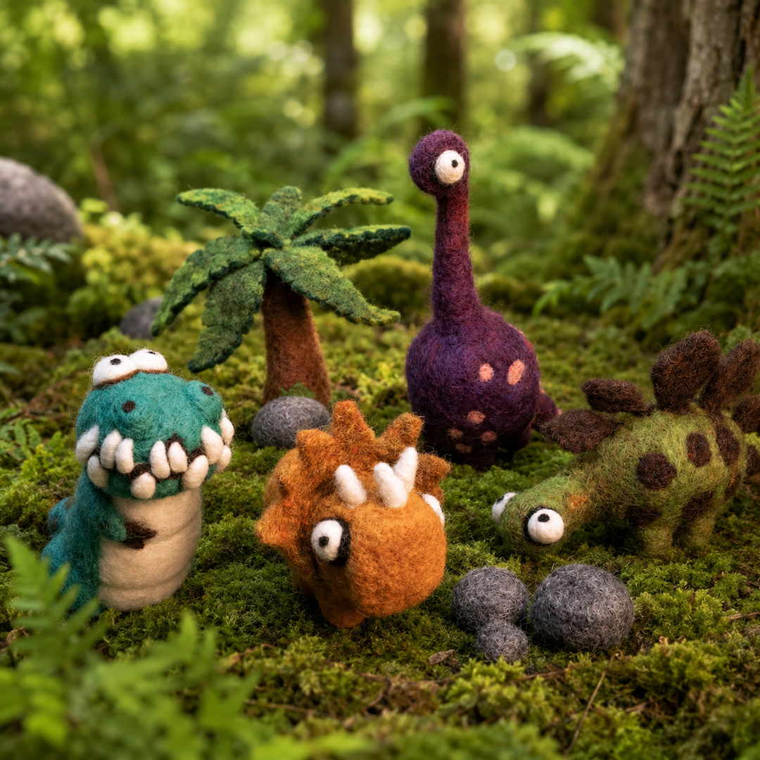 Roar, Felt, Repeat: Craft Your Own Dinosaur Crew This June