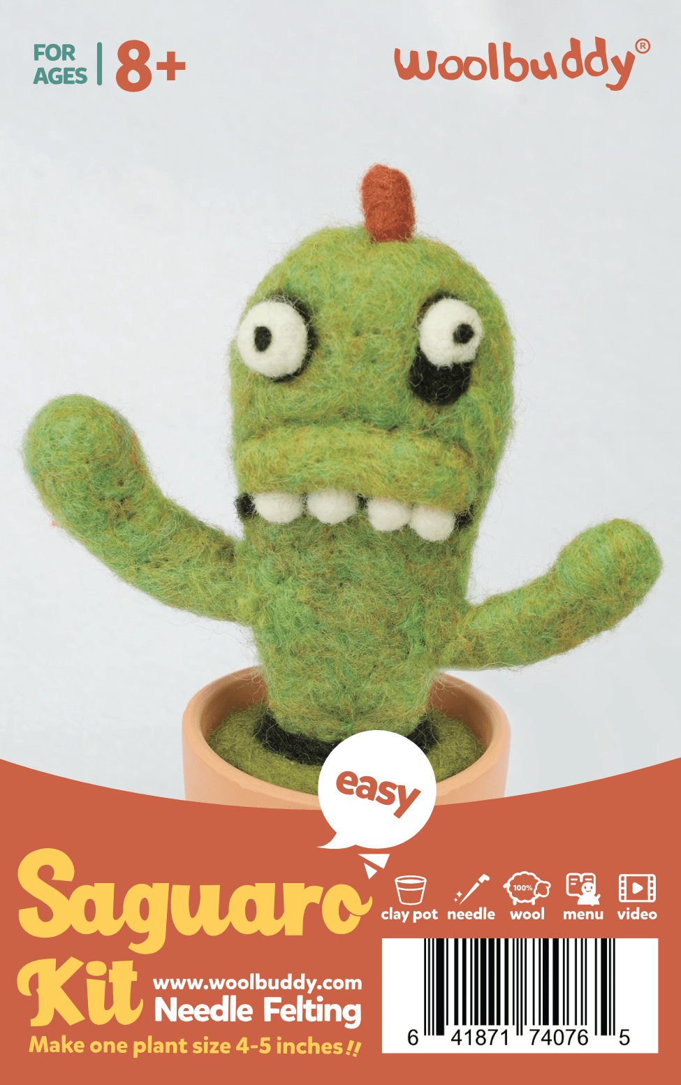 Cactus Monsters - Woolbuddy