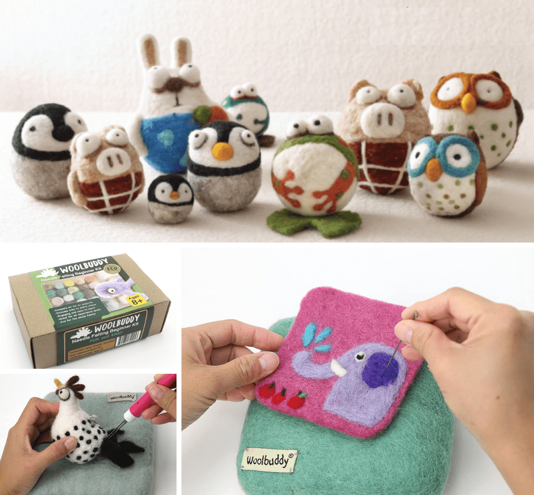 Why Needle Felting Should Be Your Next Creative Pursuit - Woolbuddy