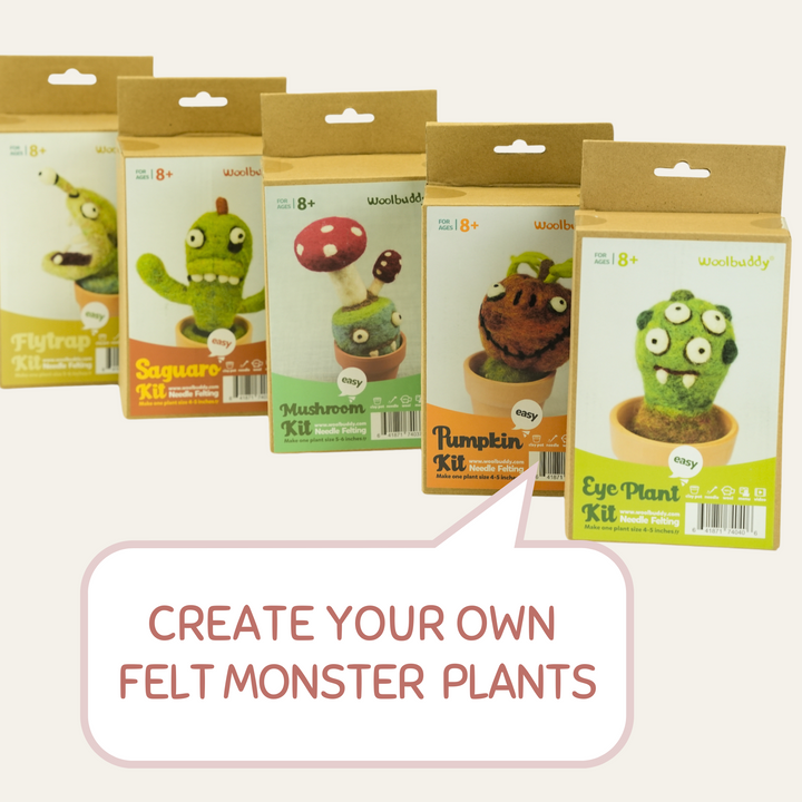 Needle Felting Flytrap Kit