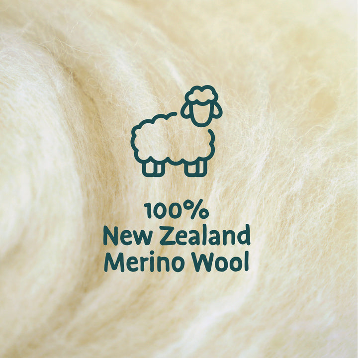 Woolbuddy Needle Felting Snowman Kit – DIY Wool Felt Christmas Craft for Beginners & Holiday Makers