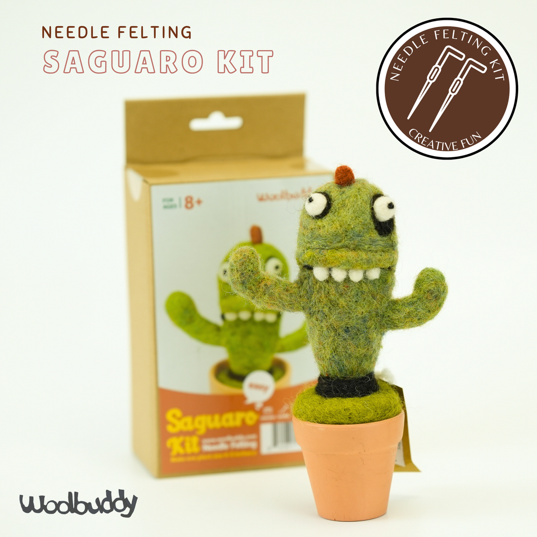 Needle Felting Saguaro Kit