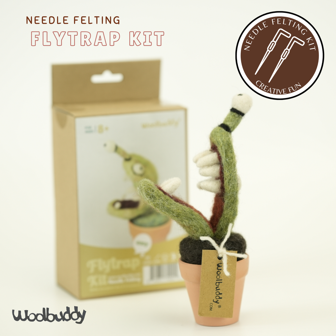 Needle Felting Flytrap Kit