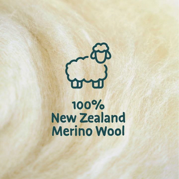 Woolbuddy Needle Felting Holiday Collection Kit – DIY Wool Felt Christmas Craft Set for Beginners