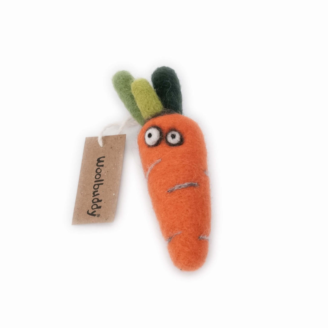 Handmade Wool Felt Veggie Ornaments – Cute Fruit & Vegetable Christmas Decorations | Woolbuddy