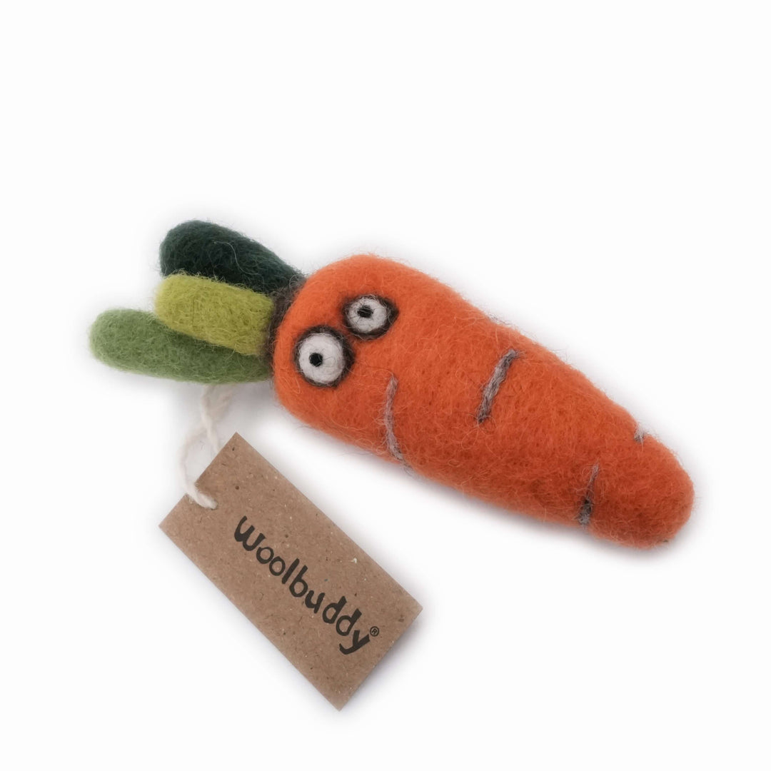Handmade Wool Felt Veggie Ornaments – Cute Fruit & Vegetable Christmas Decorations | Woolbuddy