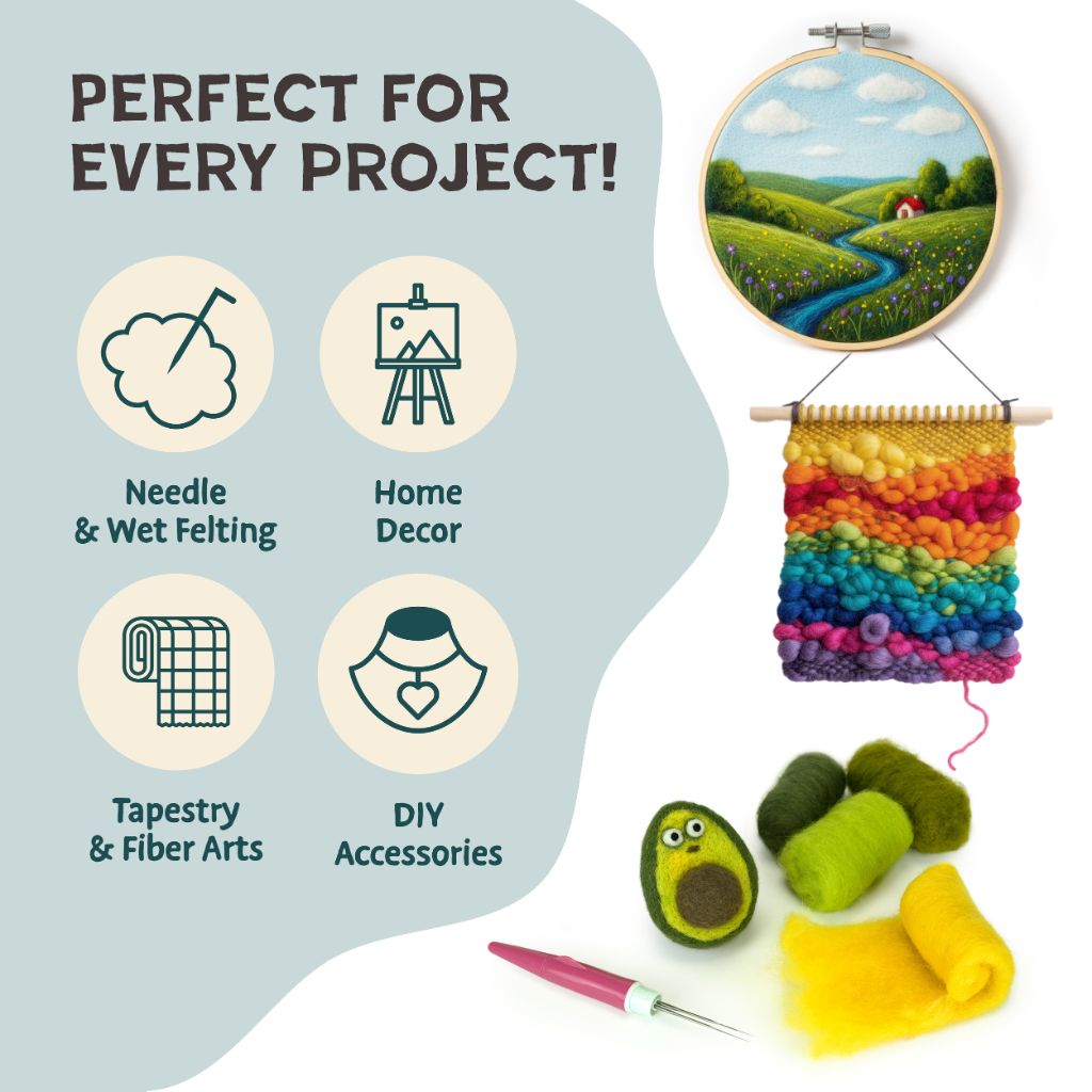 Holiday Gift Bundle – Complete Needle Felting Kit