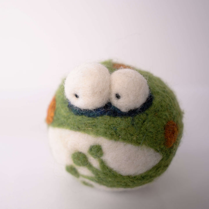 Frog Ornament – Handmade Cute & Whimsical Home & Holiday Decoration