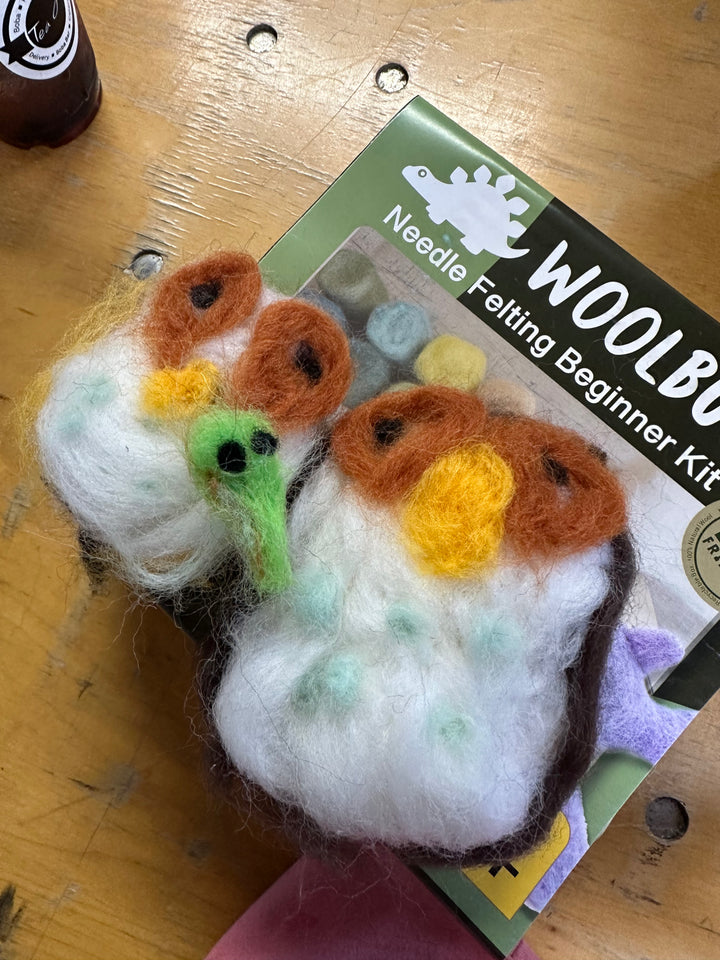 Needle Felting Owl Kit for Beginners | Woolbuddy