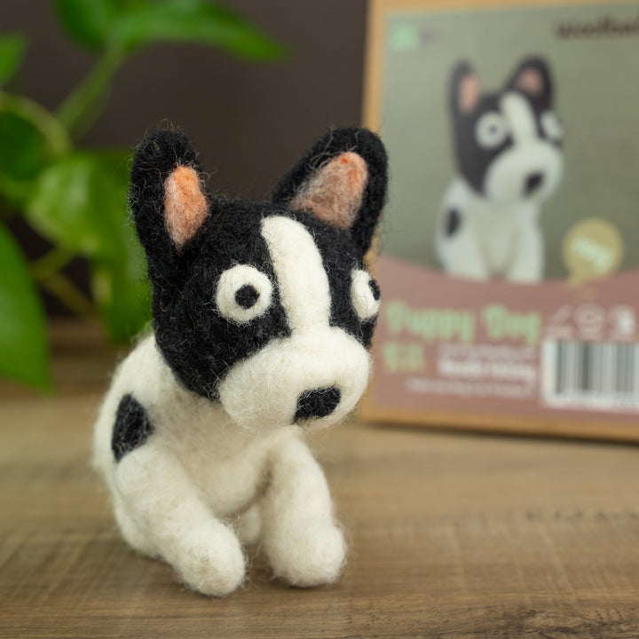 Needle Felting Puppy Dog Kit – DIY Wool Craft for Beginners & Kids | Woolbuddy