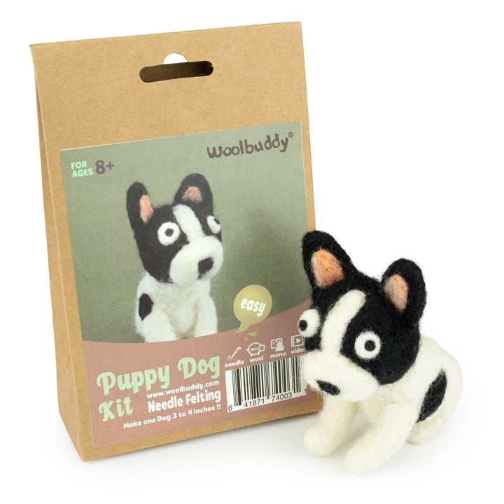 Needle Felting Puppy Dog Kit – DIY Wool Craft for Beginners & Kids | Woolbuddy