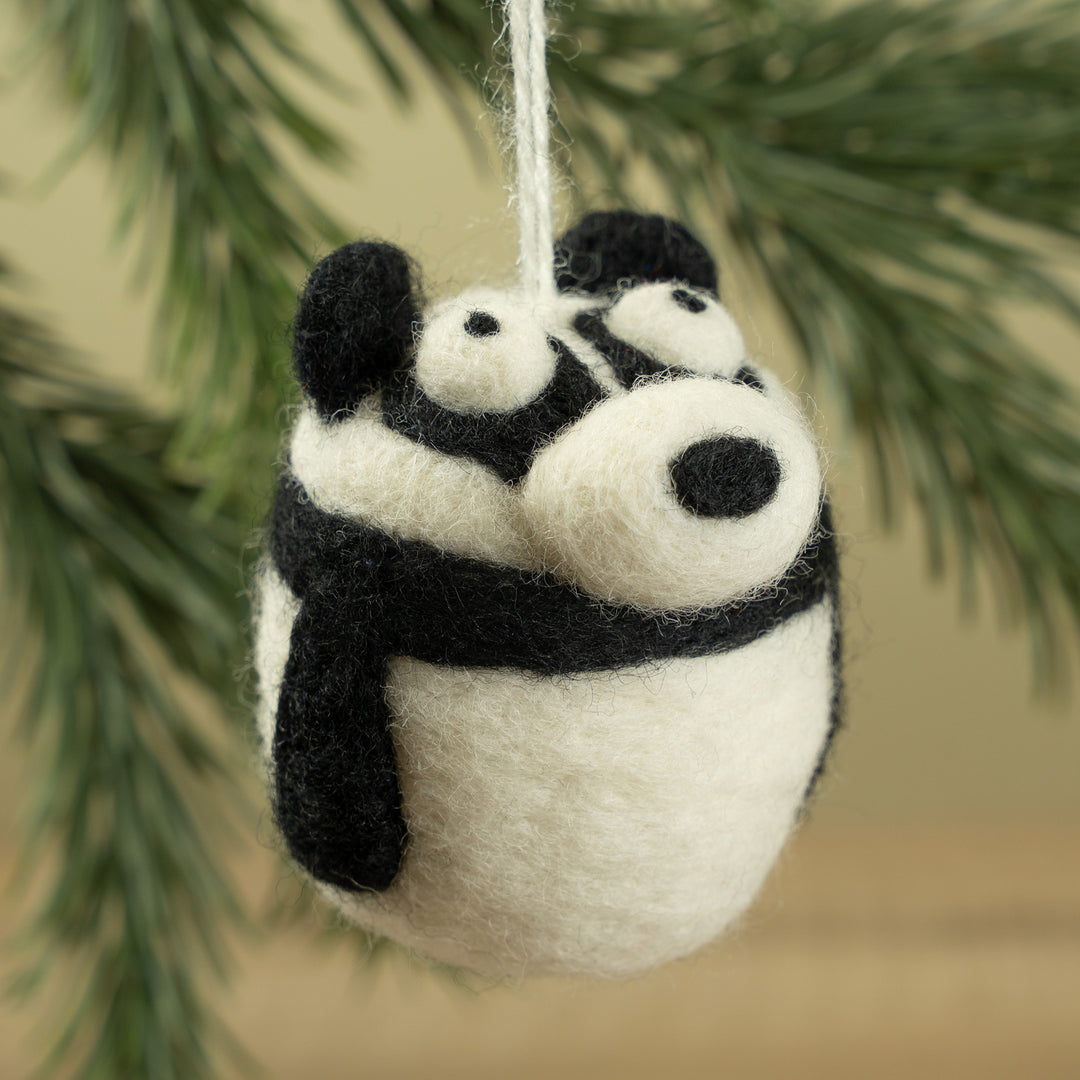 Panda Ornament – Handmade Cute & Cozy Animal Home Decoration