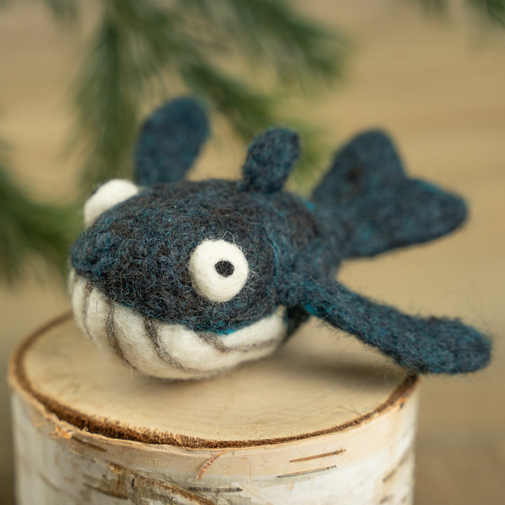 Whale Ornament – Handmade Ocean-Inspired Home & Holiday Decoration