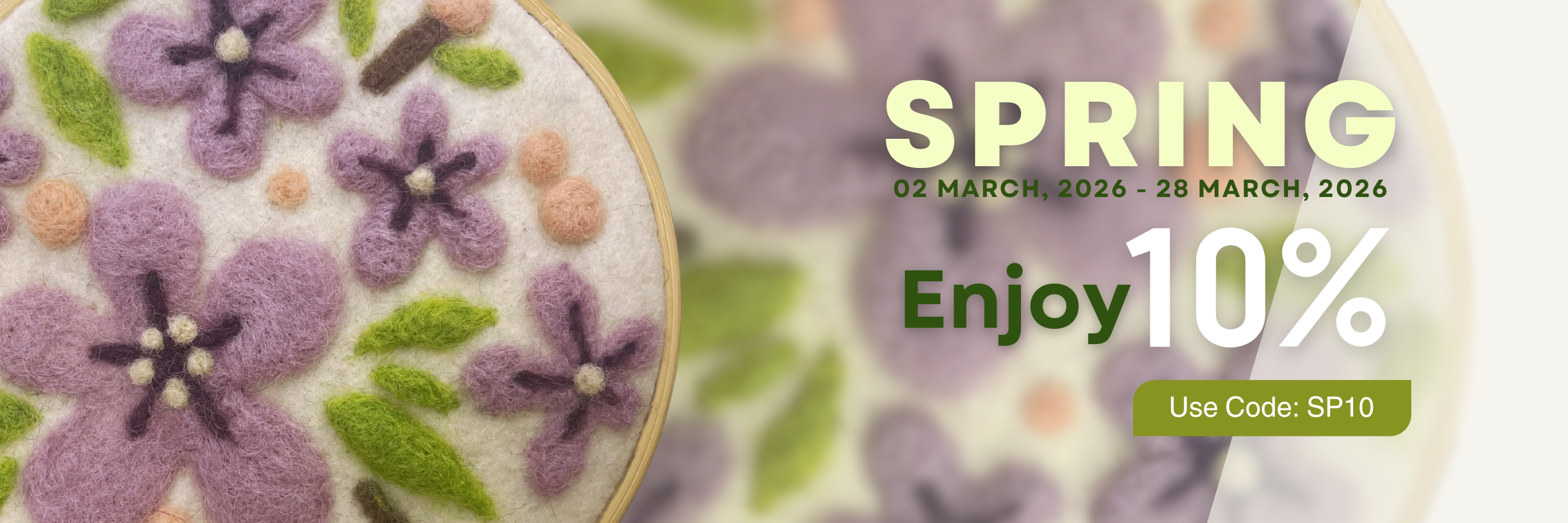 Woolbuddy Spring Sale - Needle Felting Kits and Supplies