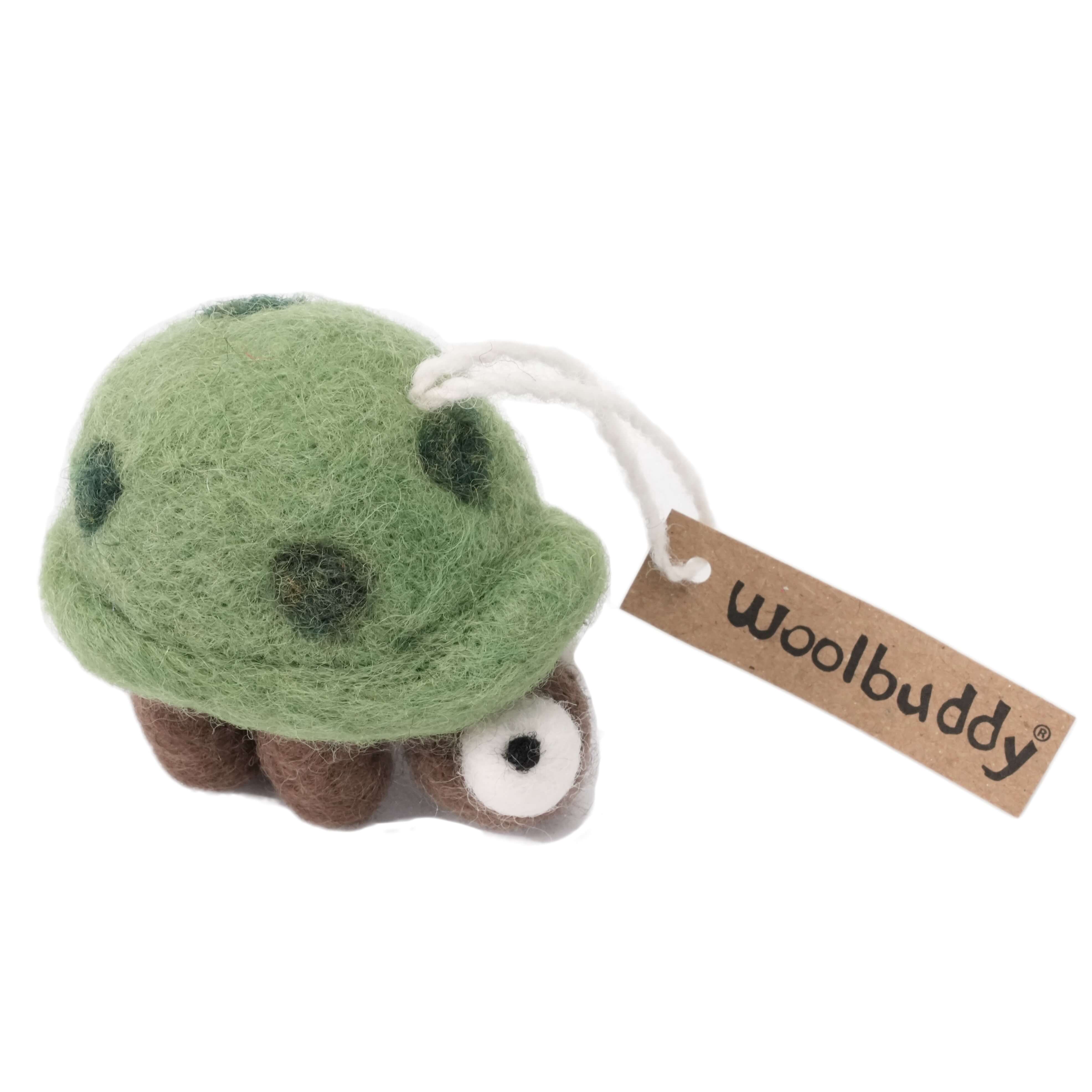 Handmade Wool Felt Turtle Ornament – Cute Ocean Animal Christmas