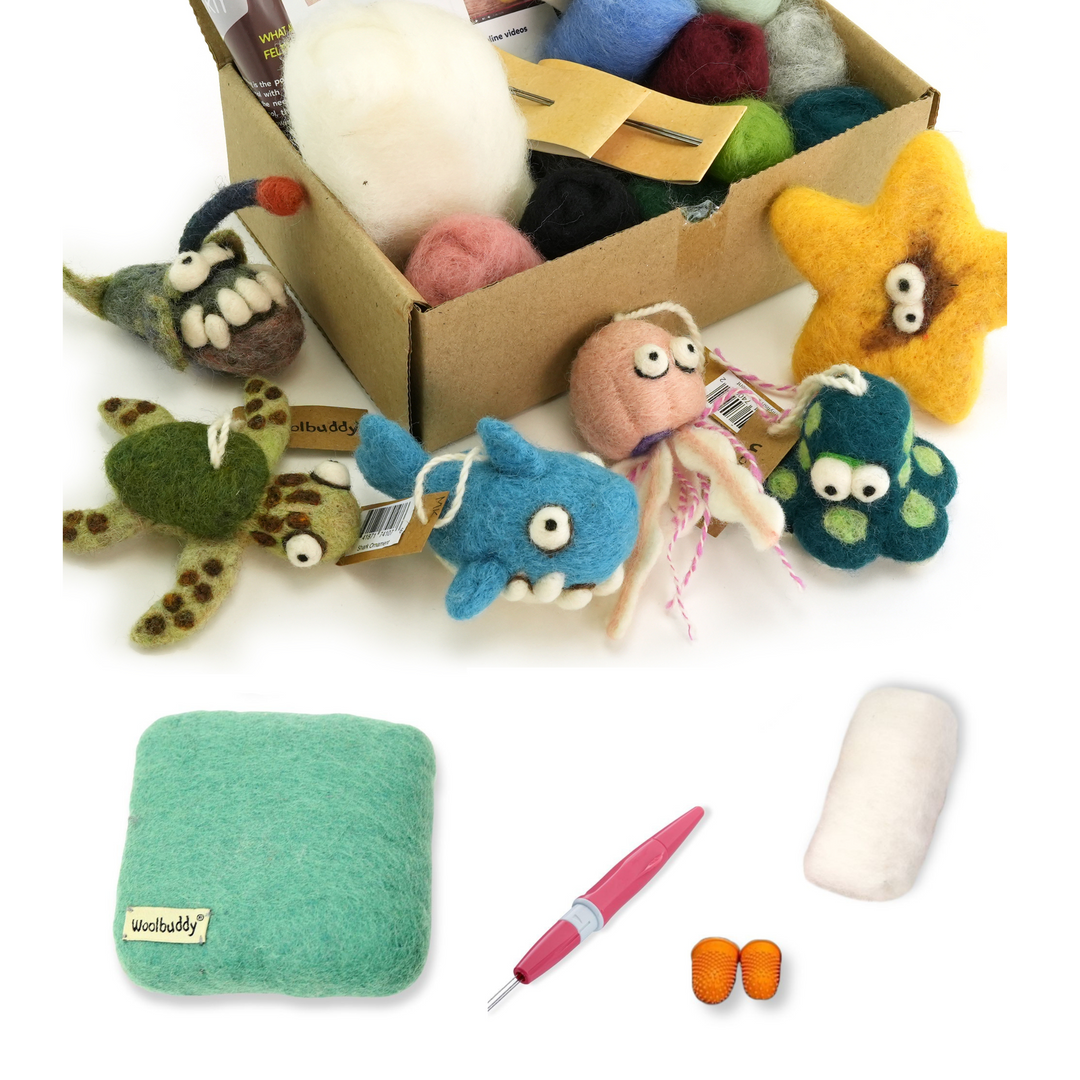 Needle Felting Sea Collection Kit