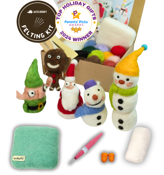 Needle Felting Holiday Collection Kit