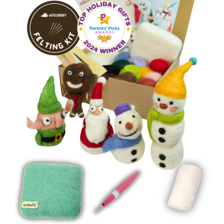 Needle Felting Holiday Collection Kit