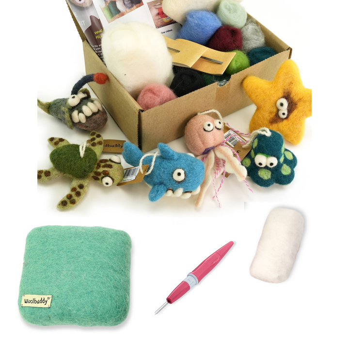 Needle Felting Sea Collection Kit