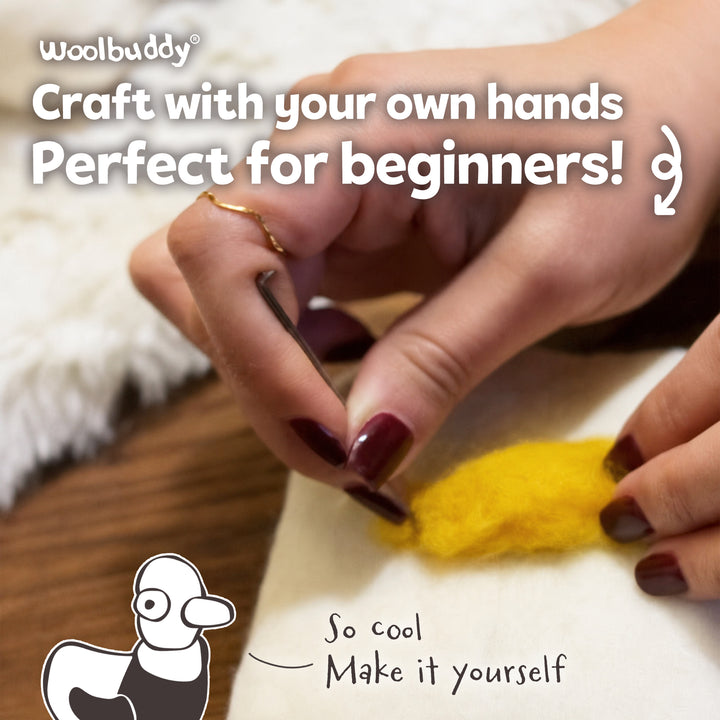Duck Needle Felting Kit – Beginner DIY Wool Craft Gift