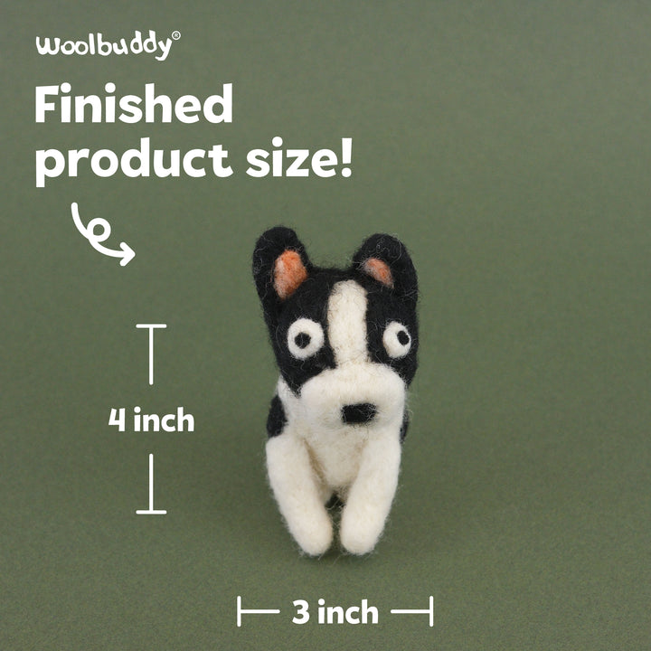 Needle Felting Puppy Dog Kit for Beginners | Woolbuddy
