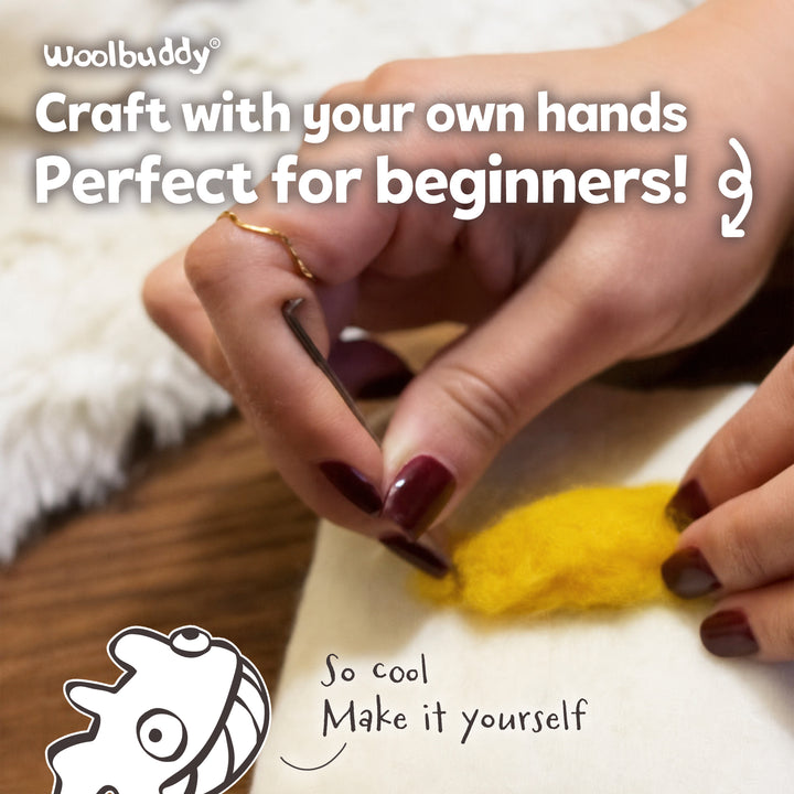 Needle Felting Whale Kit for Beginners | Woolbuddy