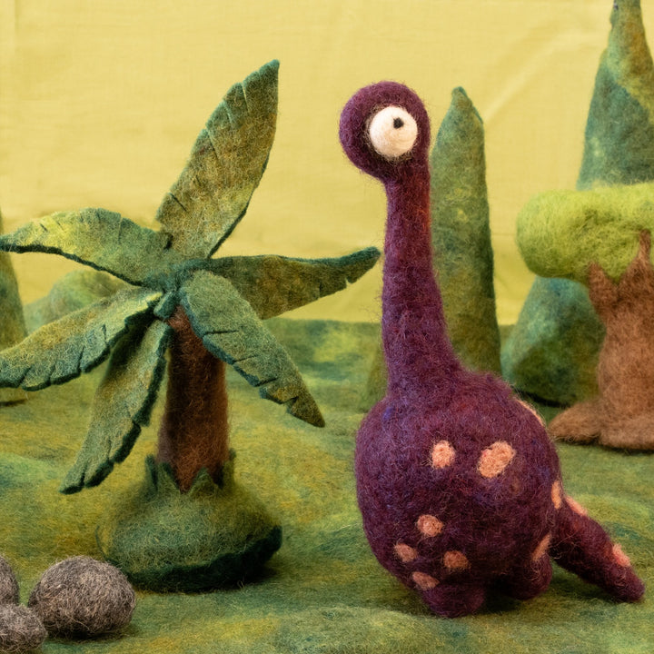 Needle Felting Dinosaur Kit for Beginners | Woolbuddy