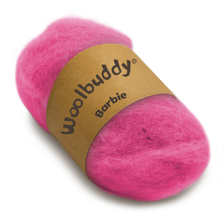 Corriedale Wool Barbie – Premium Wool Roving for Needle Felting & Crafts | Woolbuddy