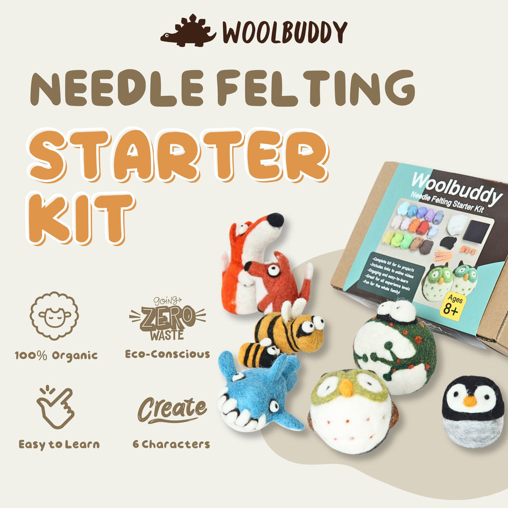 Best Needle Felting Starter Kit and Easy Tips for Beginners Woolbuddy