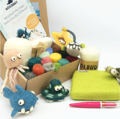 Needle Felting Kits - Woolbuddy DIY Craft Kits