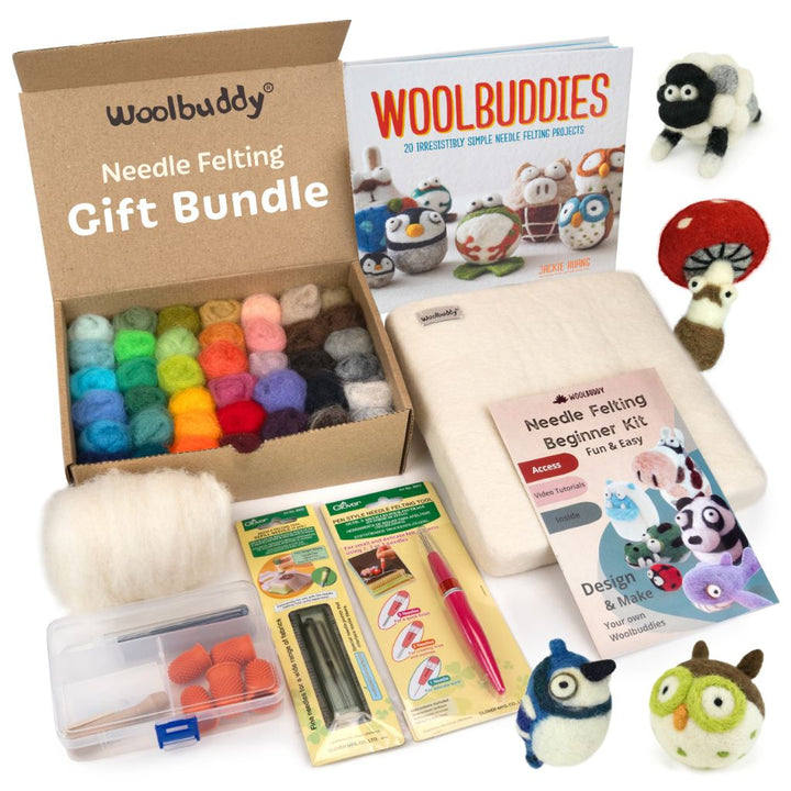 Holiday Gift Bundle – Complete Needle Felting Kit