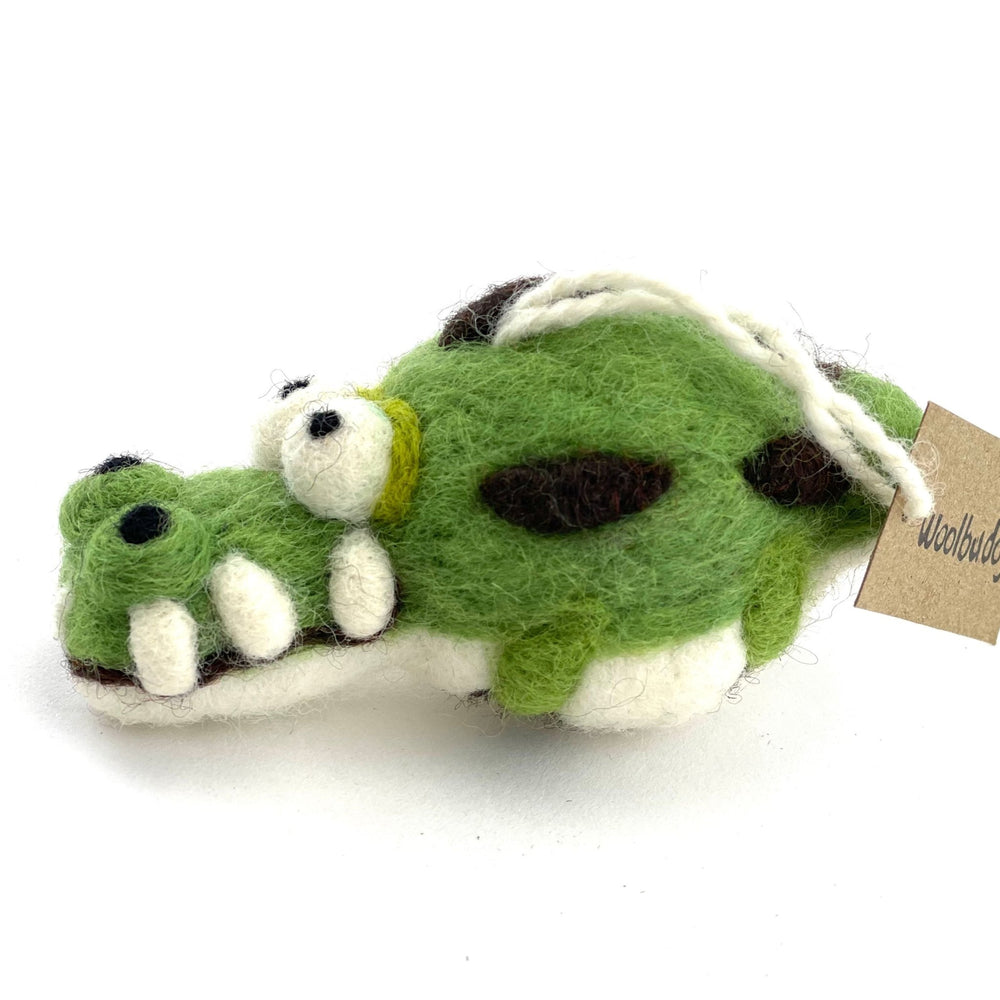 Alligator Ornament - Woolbuddy