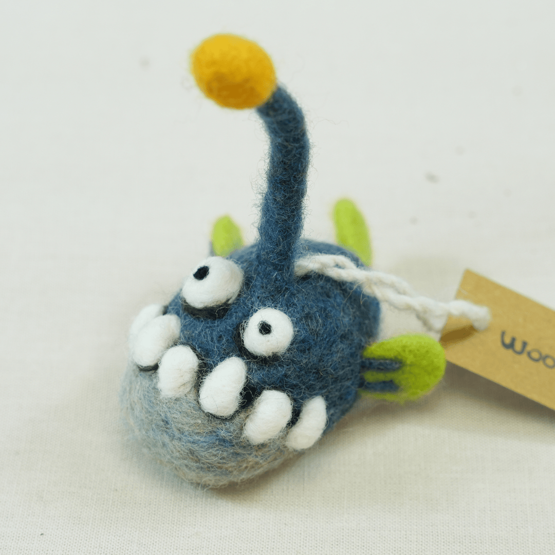 Anglerfish Ornament - Woolbuddy