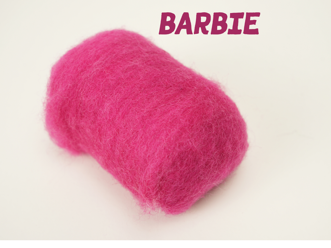 Corriedale Wool Barbie – Premium Wool Roving for Needle Felting & Crafts | Woolbuddy