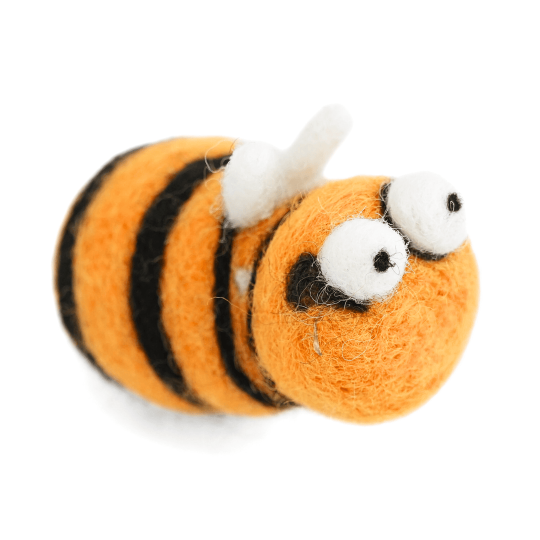 Bee ornament - Woolbuddy