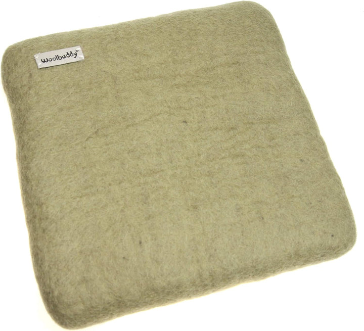 beige felt pad, natural material and long-lasting, wool felting tool