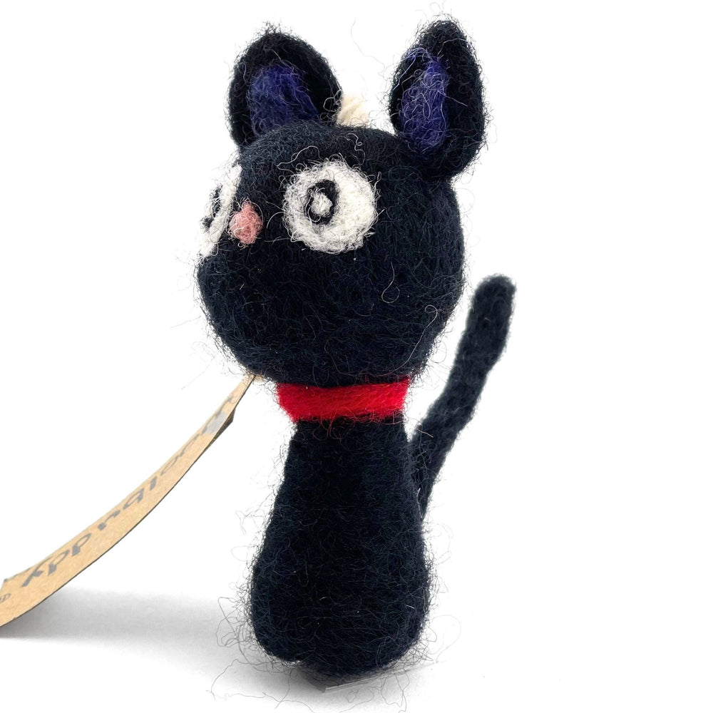 Black Cat Ornament - Woolbuddy