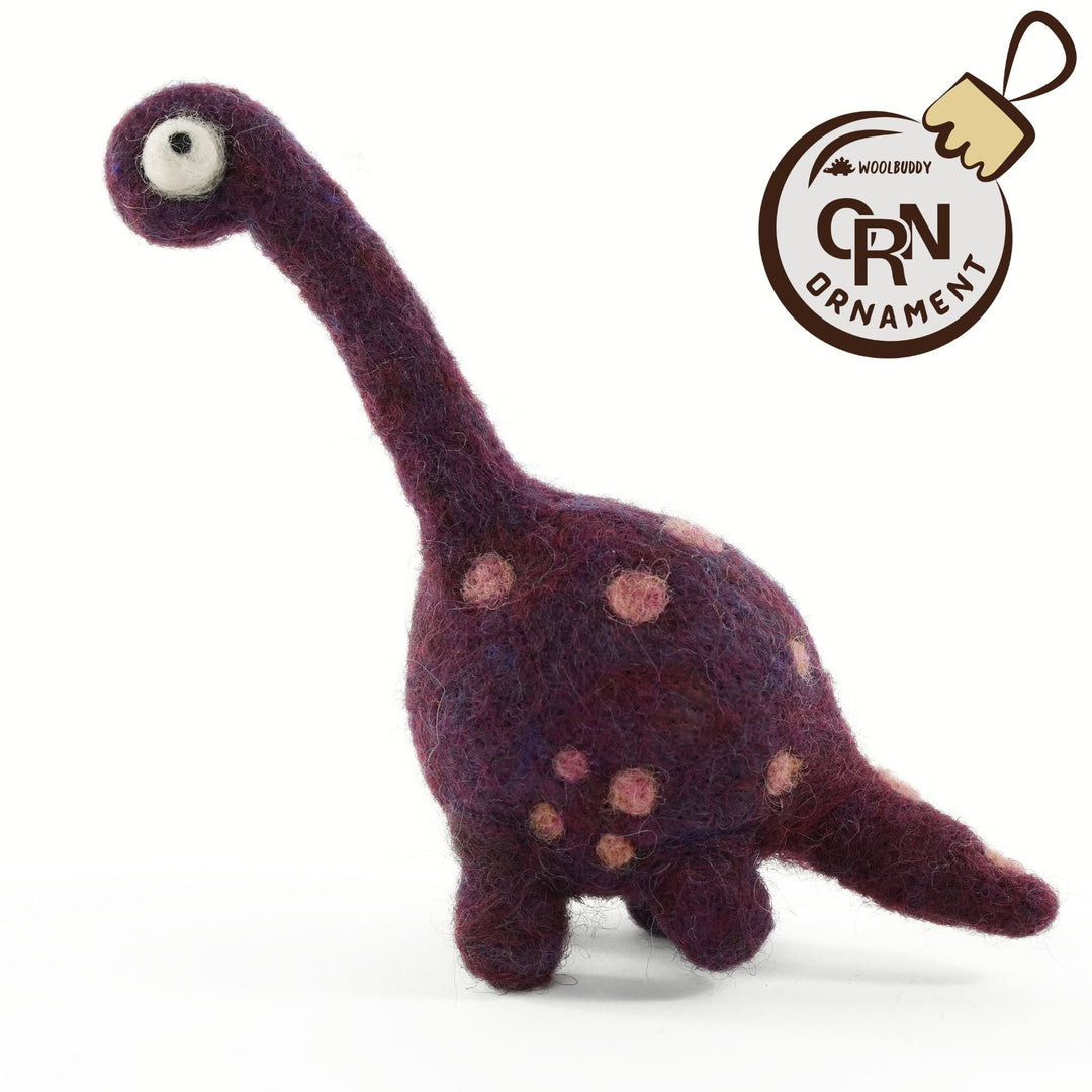 Brachiosaurus Ornament - Woolbuddy