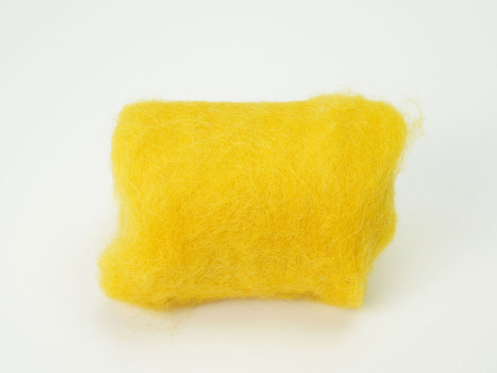 Corriedale Wool Butter – Premium Natural Wool Roving for Needle Felting, Spinning, and Crafting | Woolbuddy