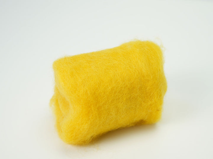 Corriedale Wool Butter – Premium Natural Wool Roving for Needle Felting, Spinning, and Crafting | Woolbuddy