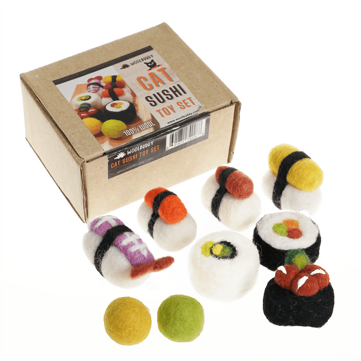 Cat Sushi Toy Set - Woolbuddy