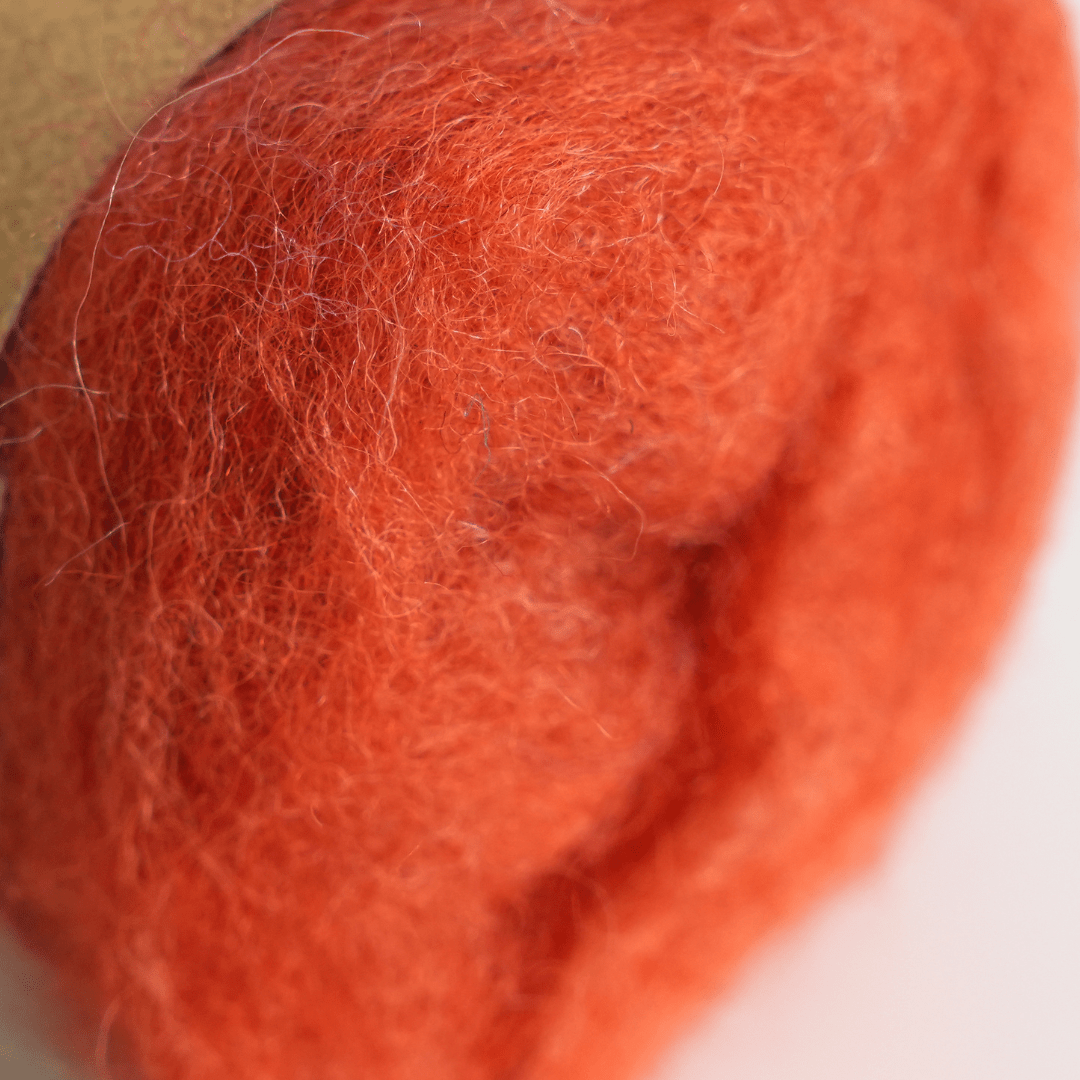 Corriedale Wool Pumpkin - Woolbuddy