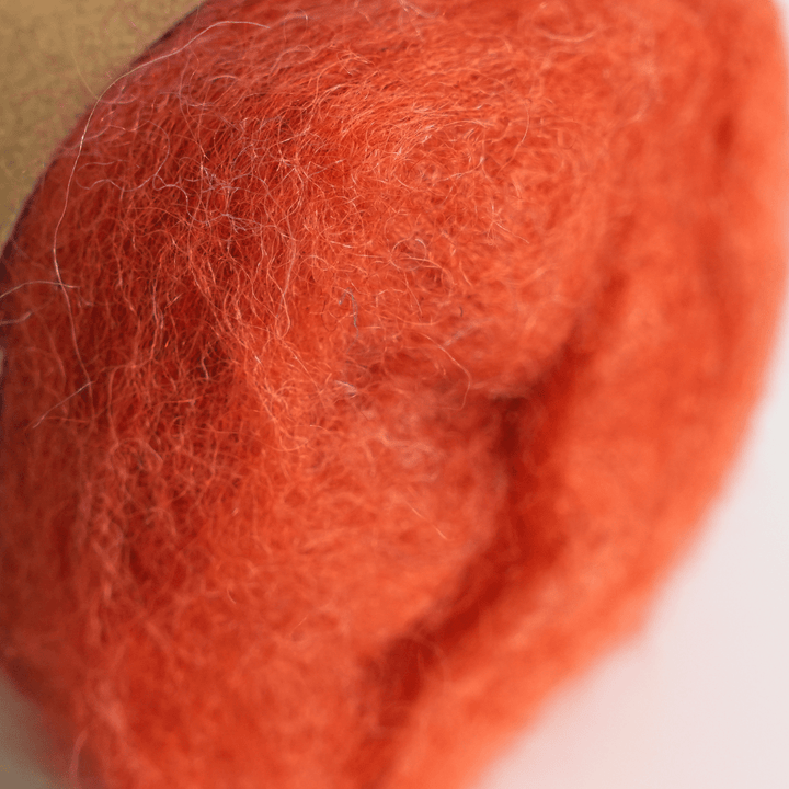 Corriedale Wool Pumpkin - Woolbuddy