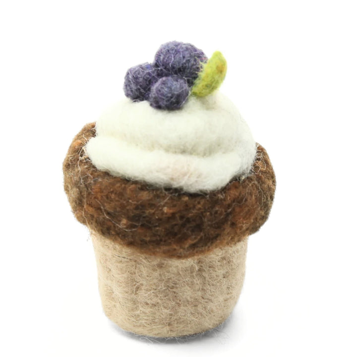 Cupcake Ornament - Woolbuddy