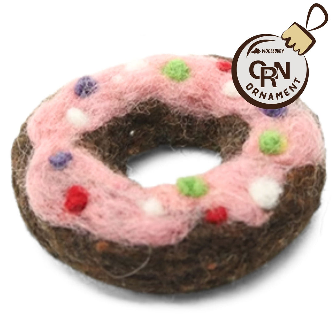 Donut Ornament - Woolbuddy